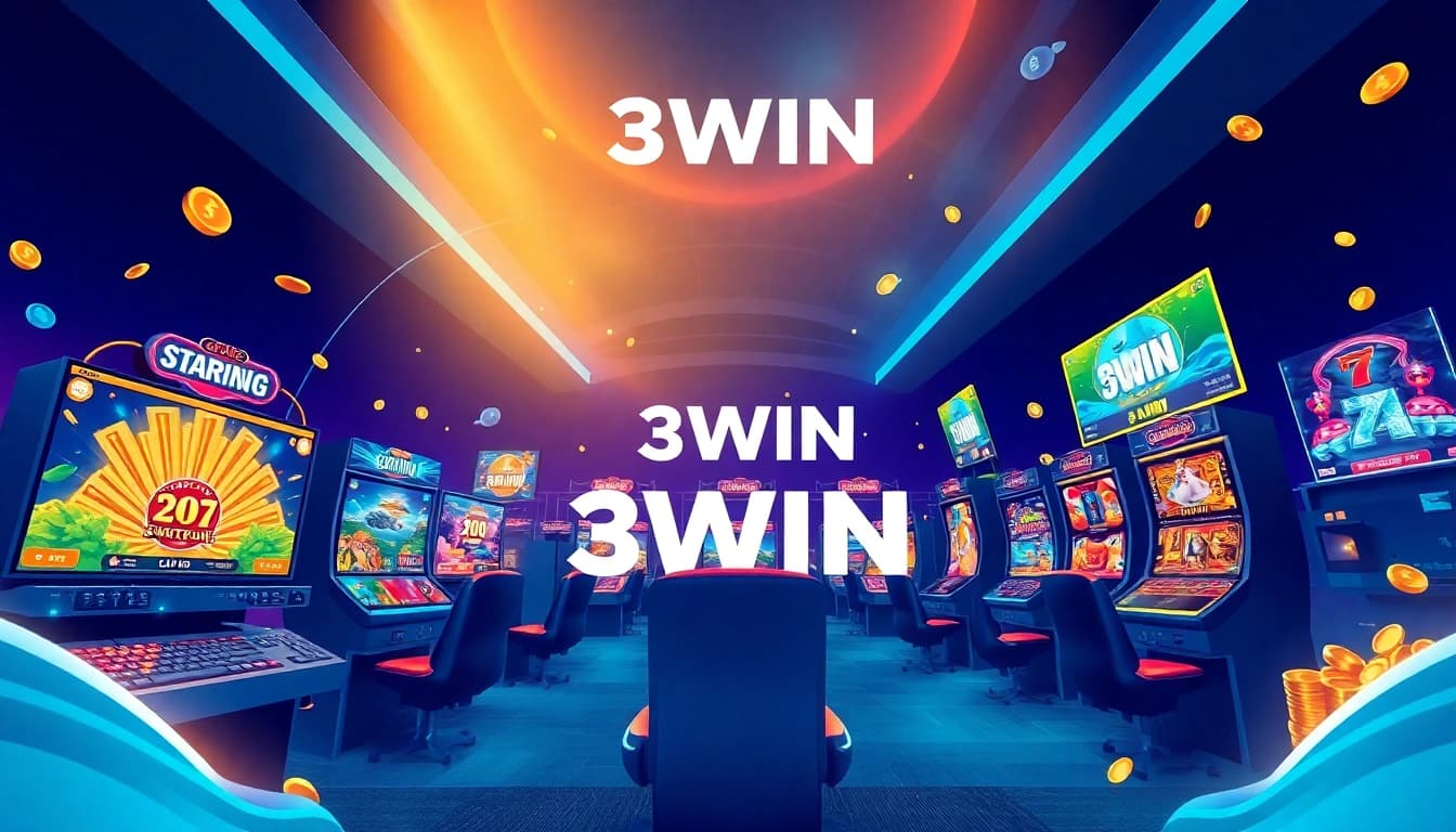 Explore 3WIN's thrilling online gaming experience with immersive graphics and modern interfaces.