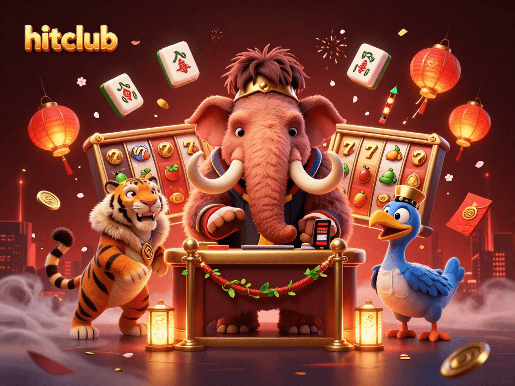 Experience the excitement of hitclub with vibrant casino characters and dynamic gaming elements.