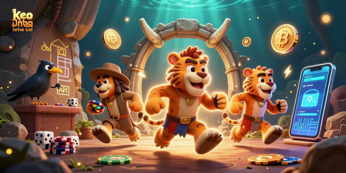 Experience thrilling keo nha cai action with a prehistoric duo at their vibrant casino.