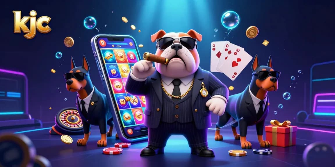 KJC engages players with thrilling casino games amid vibrant gaming elements.
