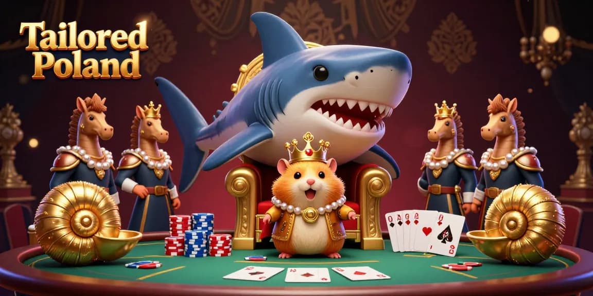 Experience Tailored Poland's unique gambling offerings with vibrant casino art and engaging elements.