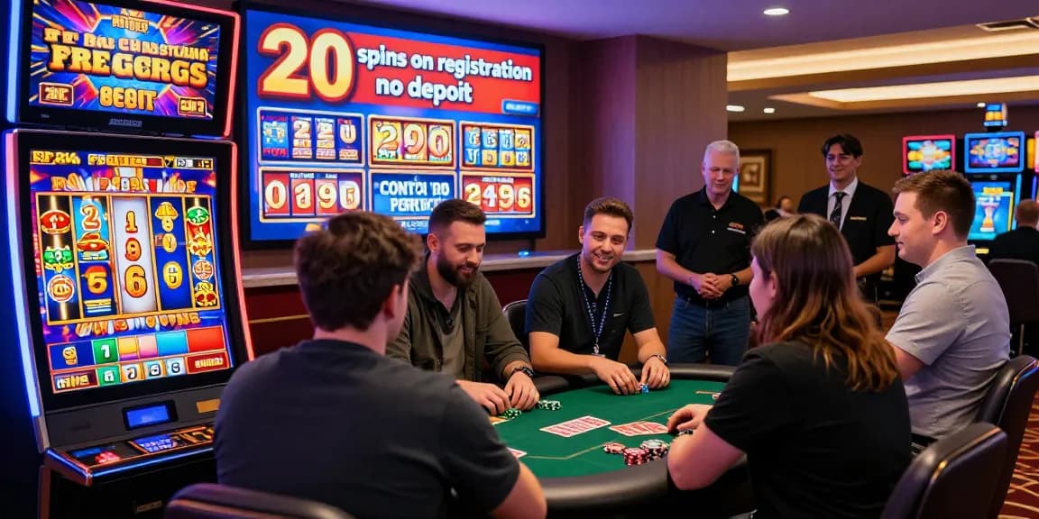 Experience thrilling gameplay with 20 free spins on registration no deposit at vibrant online casinos.
