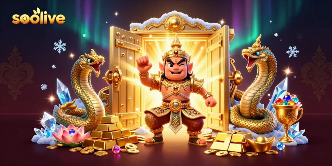 Socolive enhances the experience of online gambling with vibrant visuals of treasure and gaming elements