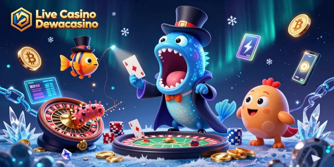 Experience thrilling action at Live Casino Dewacasino with our vibrant gaming scene.
