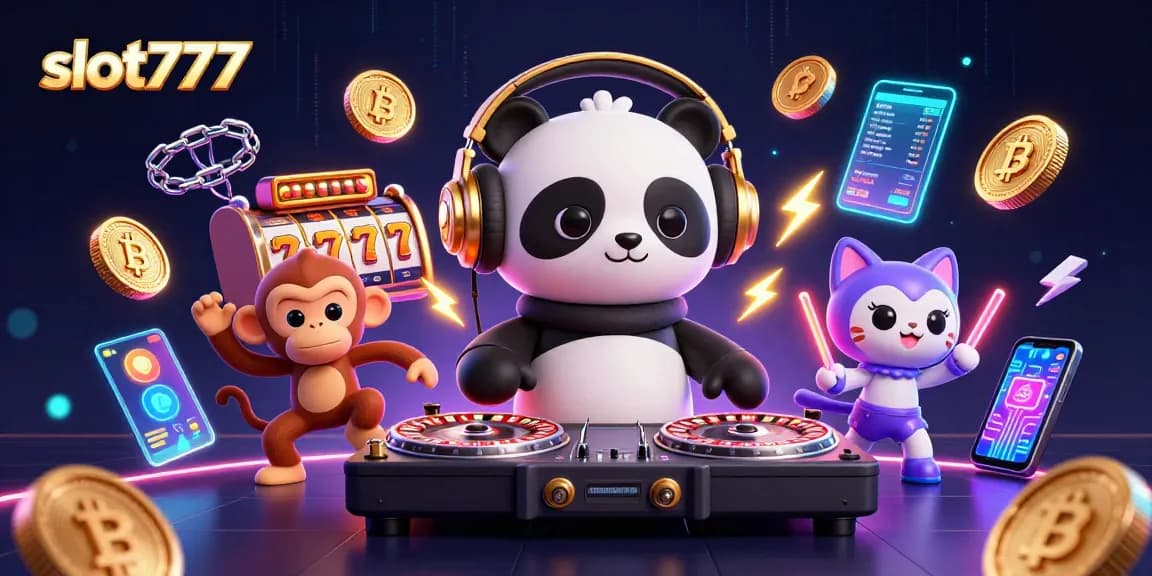 Spin the slot777 jackpot with engaging 3D characters in a vibrant casino scene