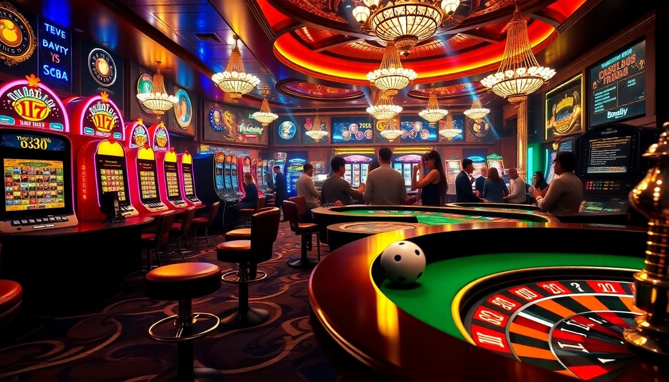 Gamble at https://hello88k.it.com/ with vibrant tables and exciting gameplay in a luxurious casino atmosphere.