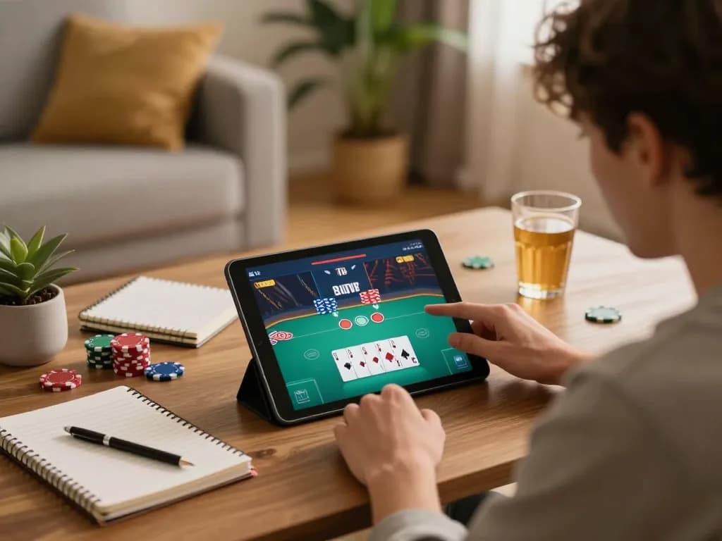 Người chơi Sunwin tham gia một trò chơi poker hấp dẫn trực tuyến, thể hiện các cược chiến lược và môi trường chơi game thoải mái.