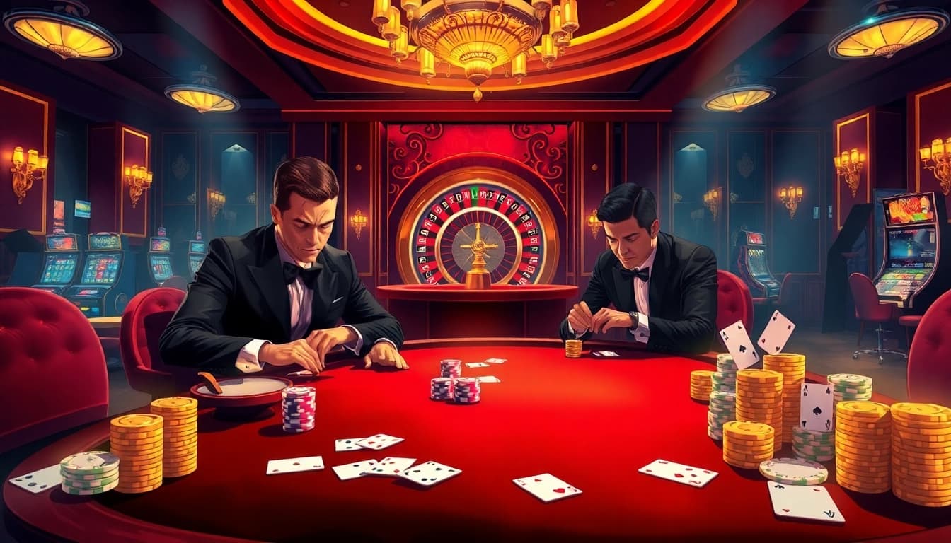 Experience excitement at the poker table as players strategize their next move on https://vn88.directory/.