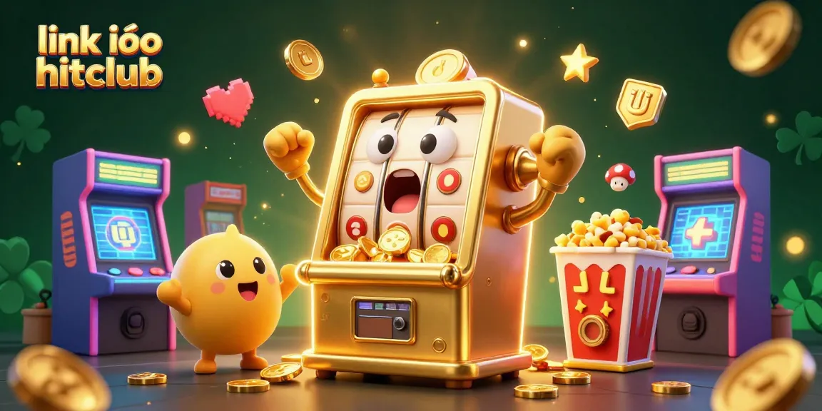 Experience addiction-free fun with link vào hitclub as slot machines celebrate jackpots in a vibrant casino scene.