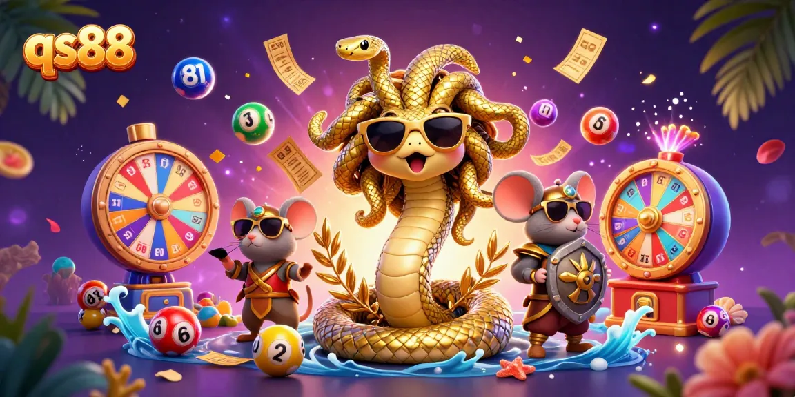 Experience the excitement of qs88 casino gaming with dynamic characters and colorful elements.