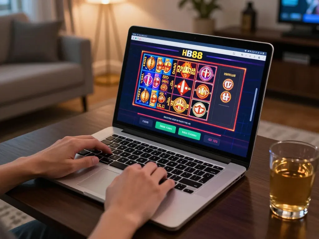 HB88 online gambling experience featuring vibrant game graphics and engaging user interface