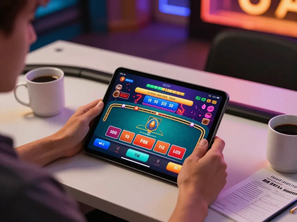 Engaging with live dealer games on trang chủ 88aa on a tablet for an exciting gaming experience.