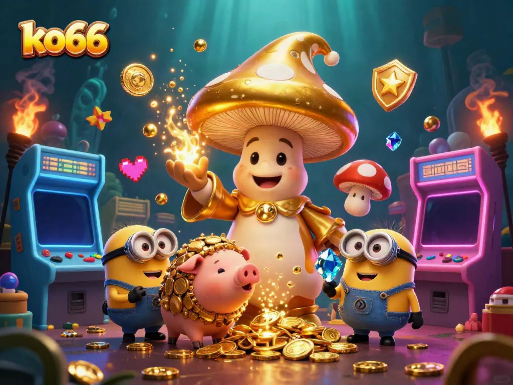 Play slots and win big at ko66 with immersive 3D gaming elements and magical characters