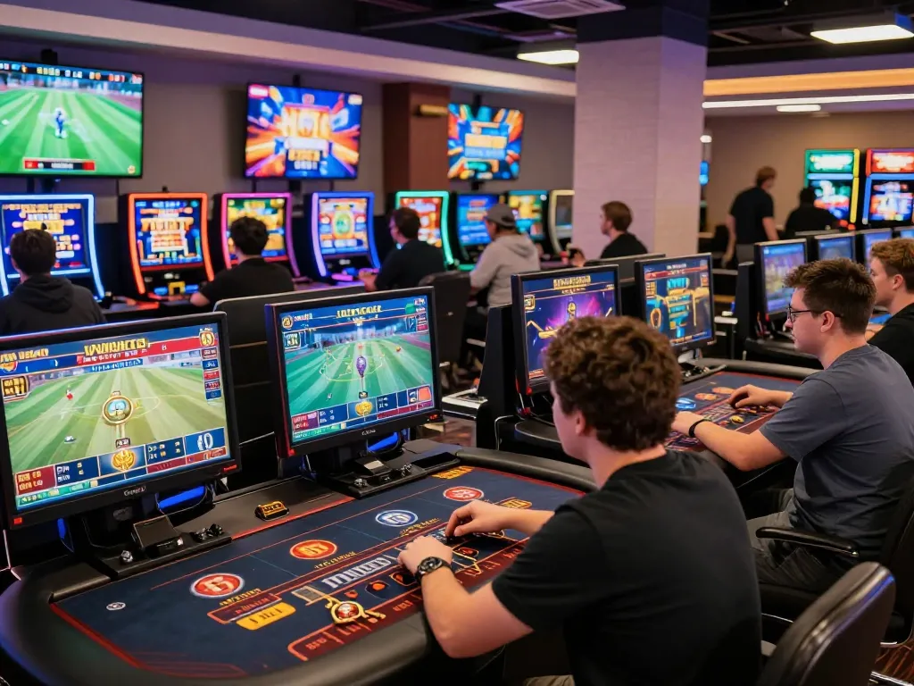 Players engaged in online betting activities at uu88 with vibrant games and friendly support.