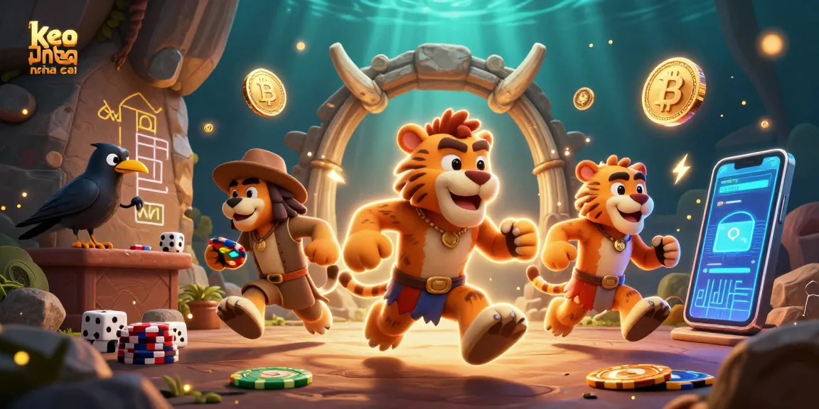 Experience thrilling keo nha cai action with a prehistoric duo at their vibrant casino.