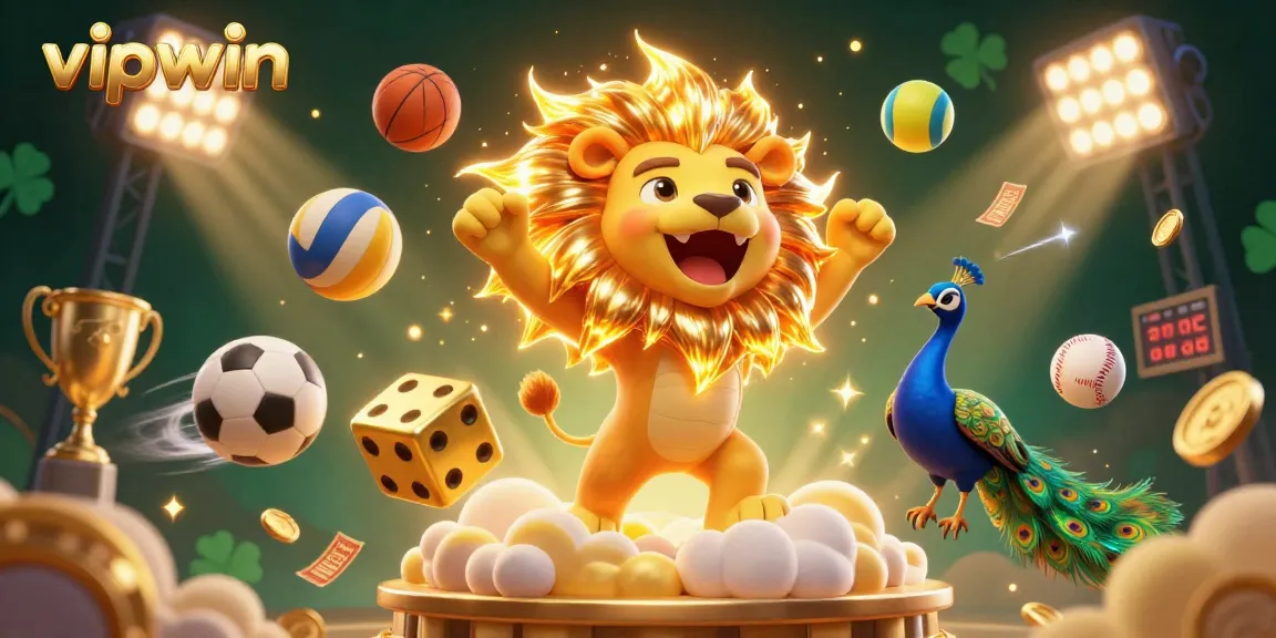 Experience thrilling gameplay at vipwin with vibrant casino elements and dynamic sports action.