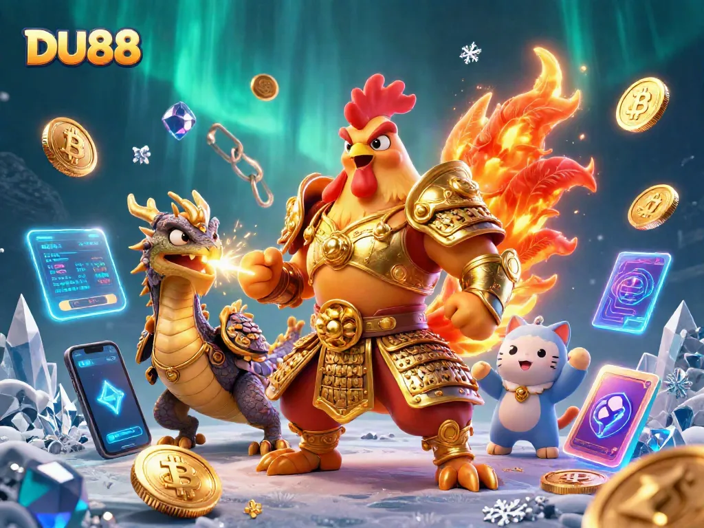 Experience thrilling gameplay at DU88 with dynamic characters and vibrant casino elements.