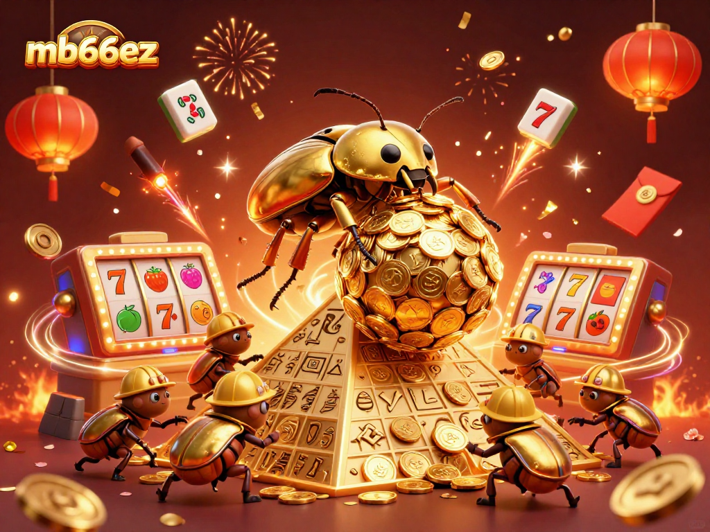 Play and win with mb66ez in this vibrant golden casino adventure!