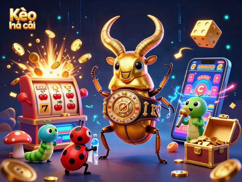 Engage with Kèo nhà cái in a vibrant 3D casino showdown with dazzling gaming elements!