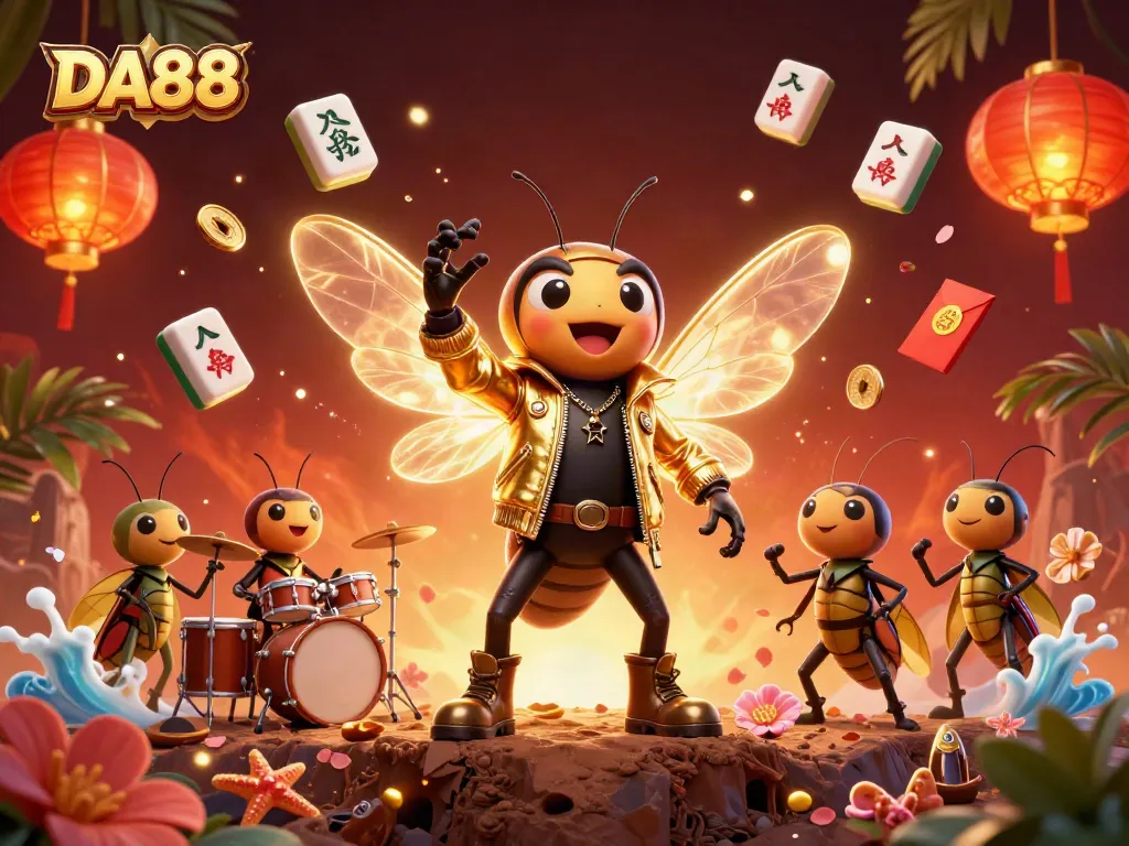 Experience exciting gameplay at DA88 with a vibrant virtual casino atmosphere and thrilling characters.