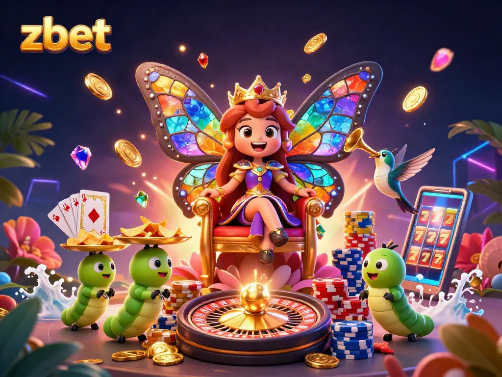 Experience thrilling gameplay at zbet with vibrant casino elements and dynamic characters.
