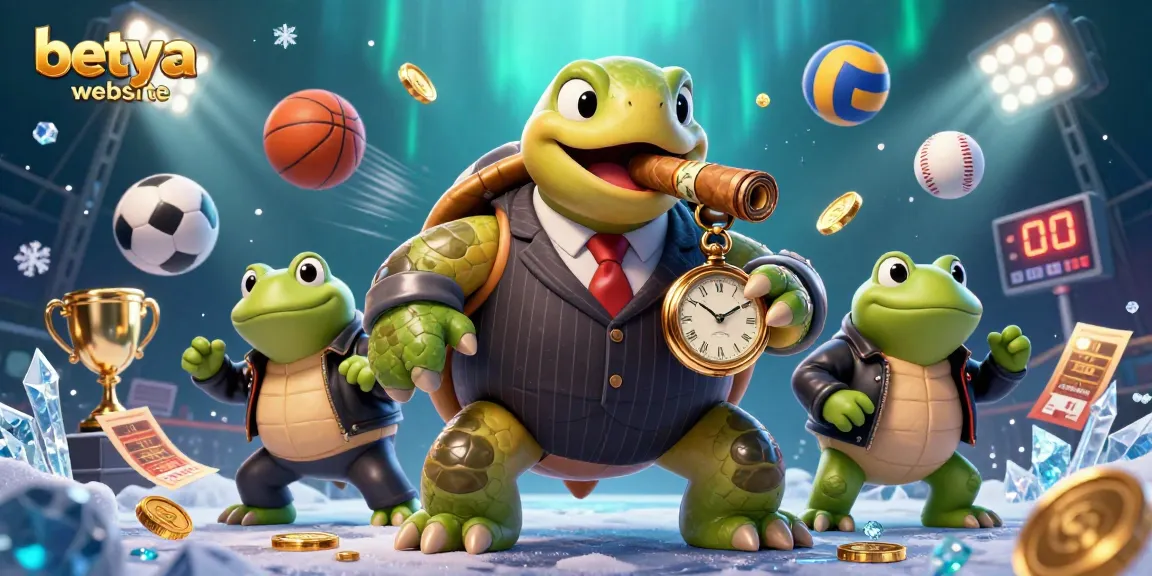 Experience thrilling gaming action at the betya website with vibrant characters and dynamic sports elements.