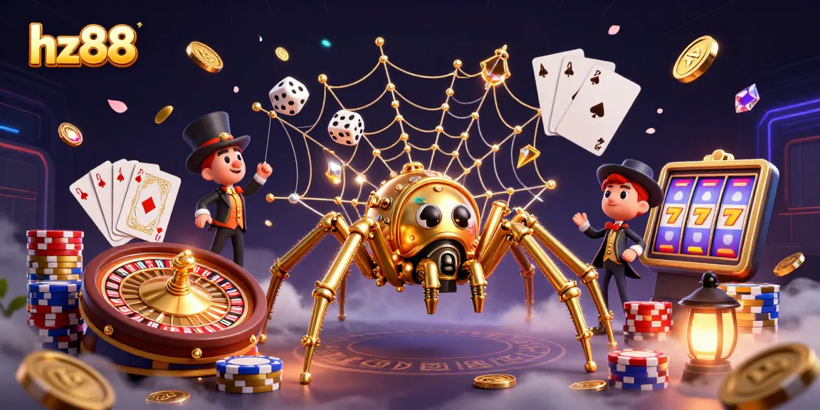 Experience thrilling gaming at hz88 with a captivating steampunk-themed casino web design.