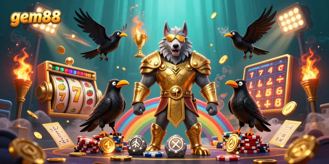 Play exciting games at gem88 with immersive slot reels and dynamic casino elements.