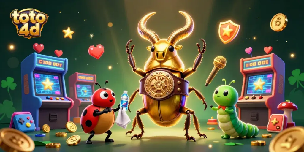 Watch the exciting competition of toto 4d featuring dynamic 3D characters with vibrant gaming elements.