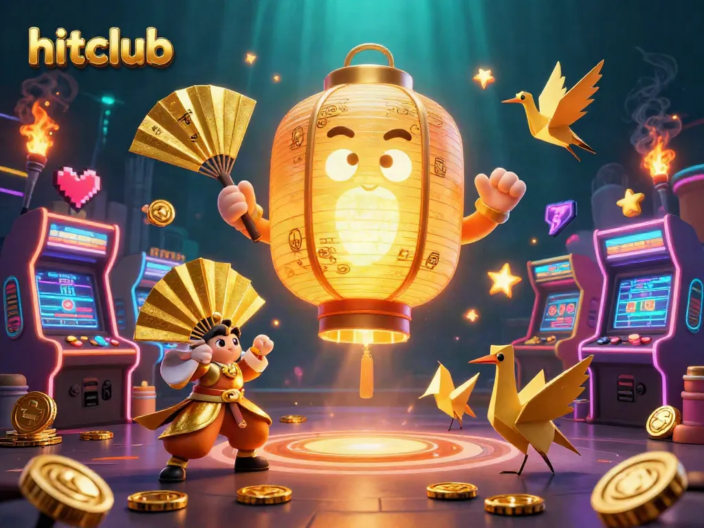 Experience the excitement of hitclub with 3D characters, vibrant gaming elements, and immersive casino atmosphere.