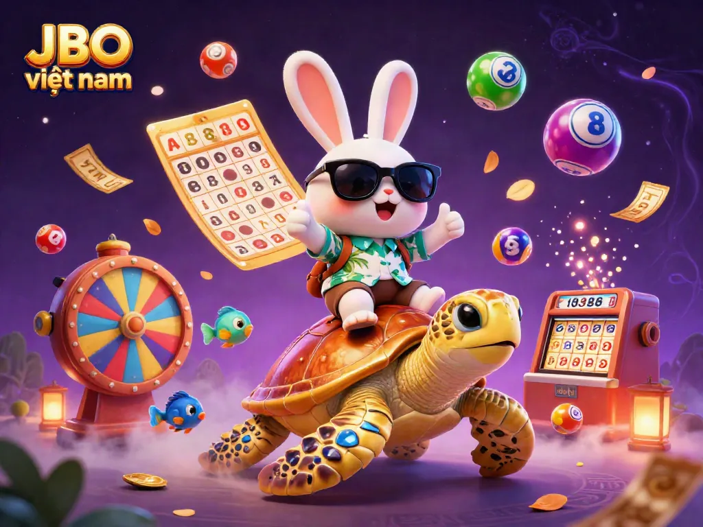 Win big with JBO việt nam through engaging lottery games and vibrant prizes showcased in a dynamic scene.