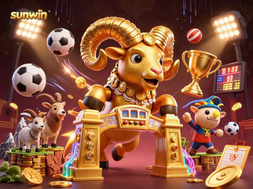 Engage with sunwin's thrilling betting experience featuring dynamic sports elements and rich casino visuals.