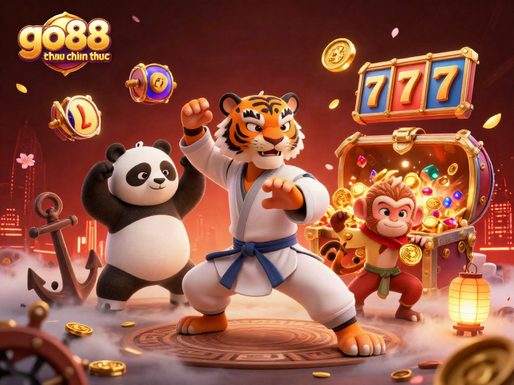 Experience the thrill of go88 trang chu chinh thuc with dynamic casino games featuring vibrant elements and energetic characters.