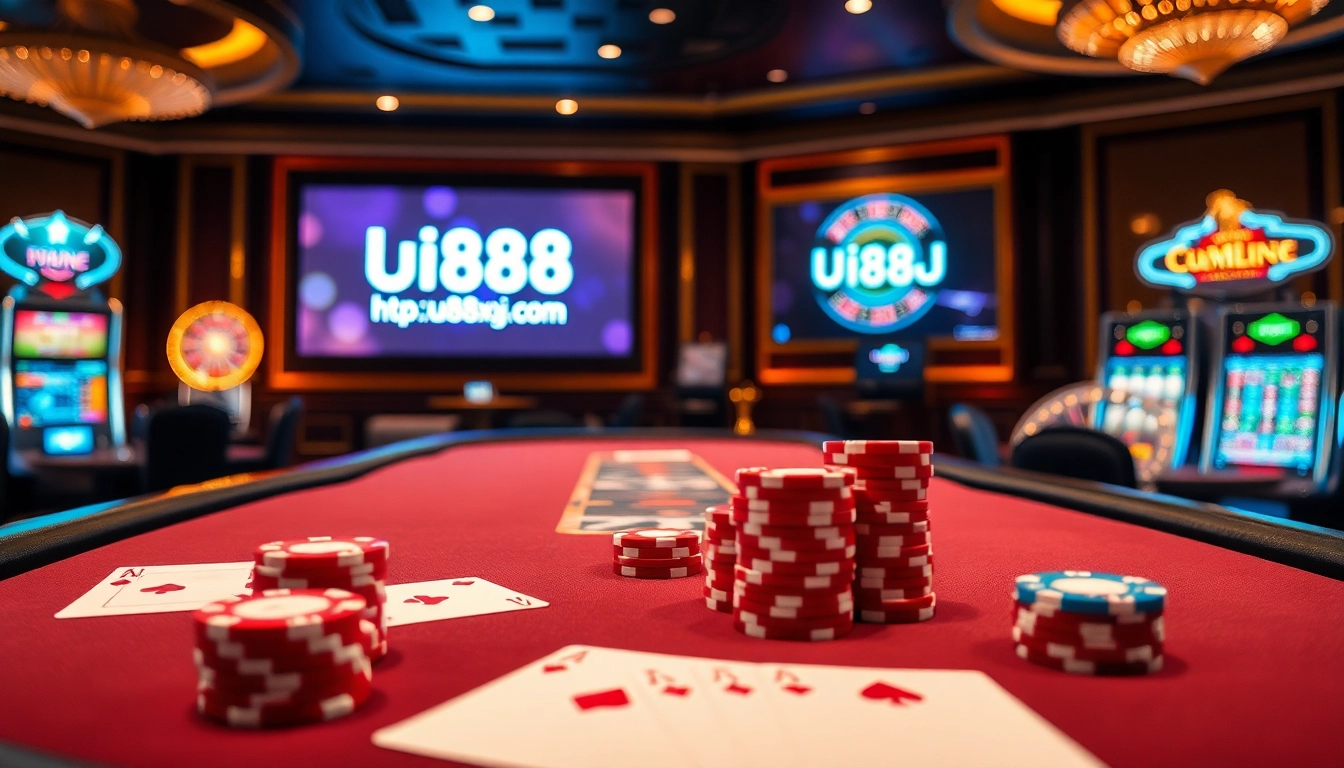 Experience high-stakes excitement with https://uu88xpj.com/ at a luxurious casino table.