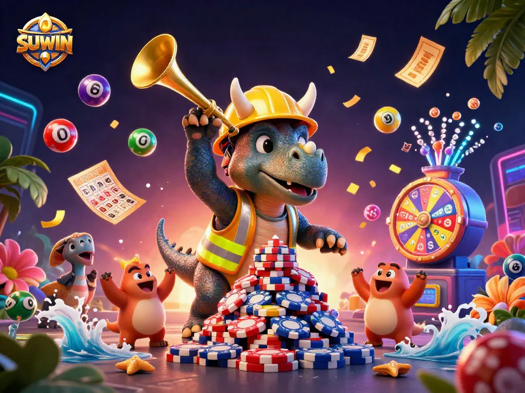 Suwin combines dynamic characters and vibrant gaming elements for a lively casino experience.