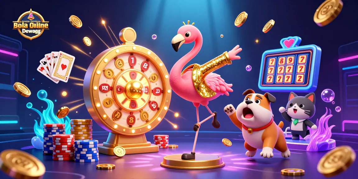 Engaging scene showcasing Bandar Taruhan Bola Online Dewagg with dynamic gaming elements and vibrant colors.