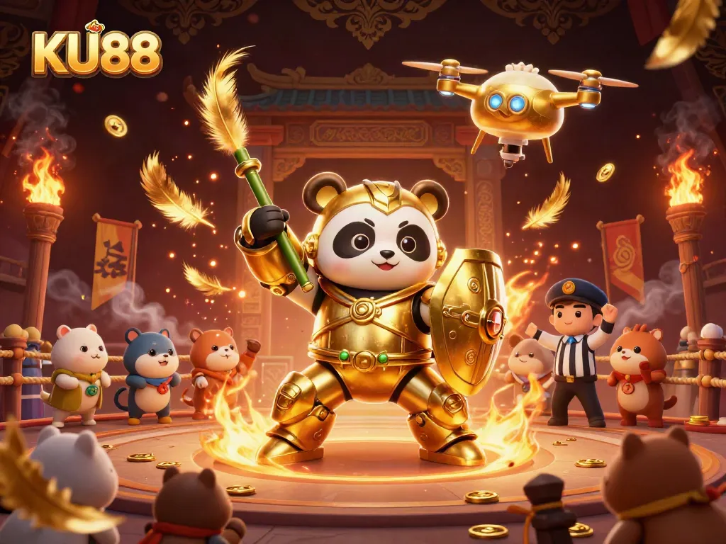 Engage in thrilling battles at KU88's exciting gaming arena with dynamic visuals and immersive features.