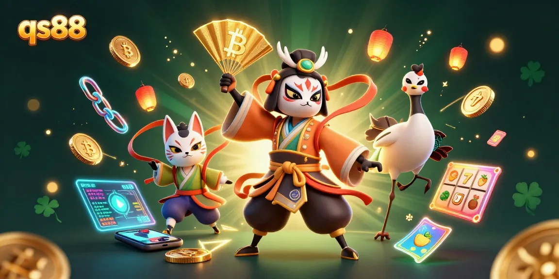 Engage with exciting slots at qs88 featuring kabuki warrior and crypto themes.
