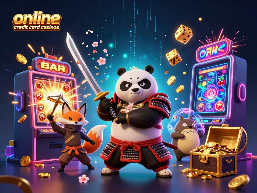 Experience excitement at online credit card casinos with thrilling jackpots and vibrant game action.