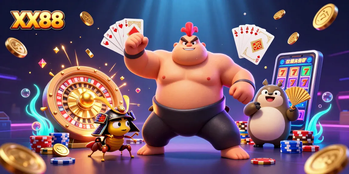 Engage with the thrilling XX88 casino experience featuring powerful characters amidst dynamic gameplay.