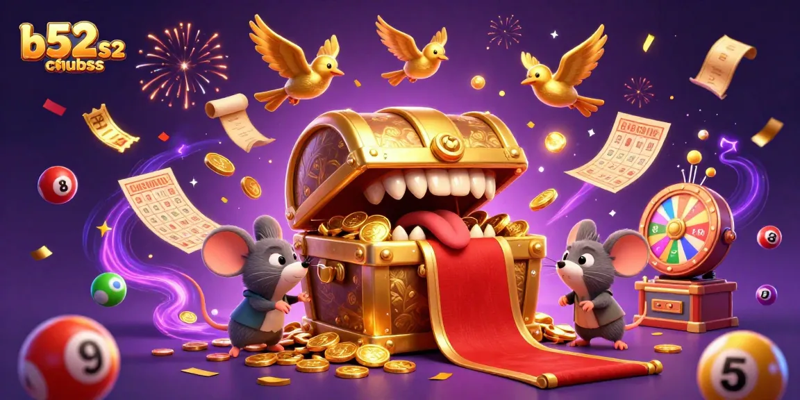 Engage with b52clubss for exciting lottery games and winning opportunities amidst vibrant graphics.