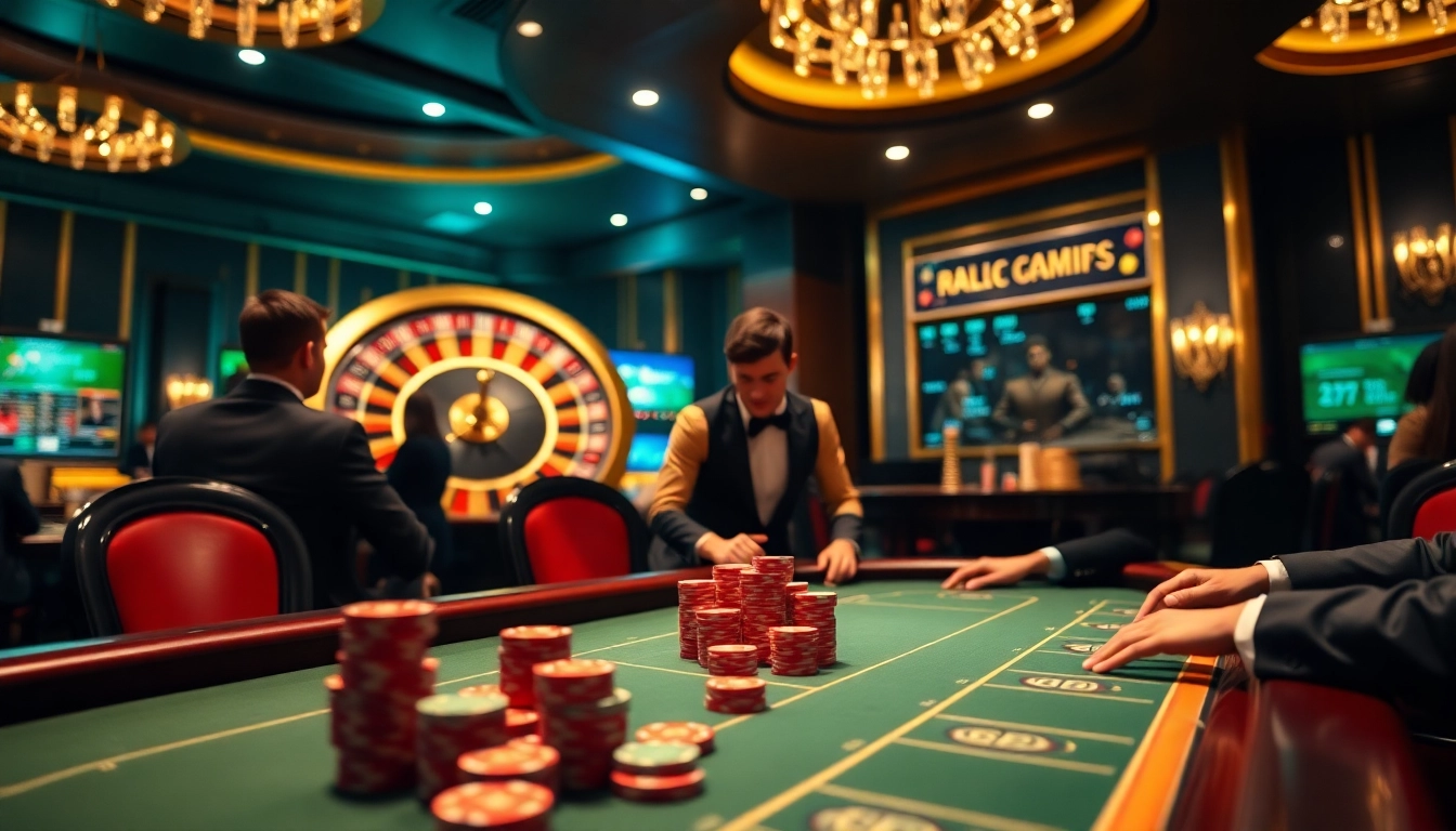 Experience the thrill of winning at abcvip.baby with high-stakes poker under glamorous casino lights.