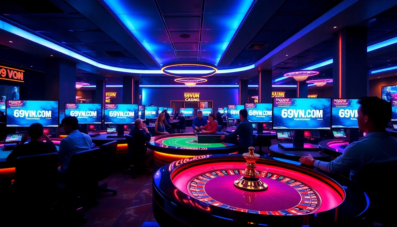 Experience the excitement of 69VN.COM in a modern online casino environment.