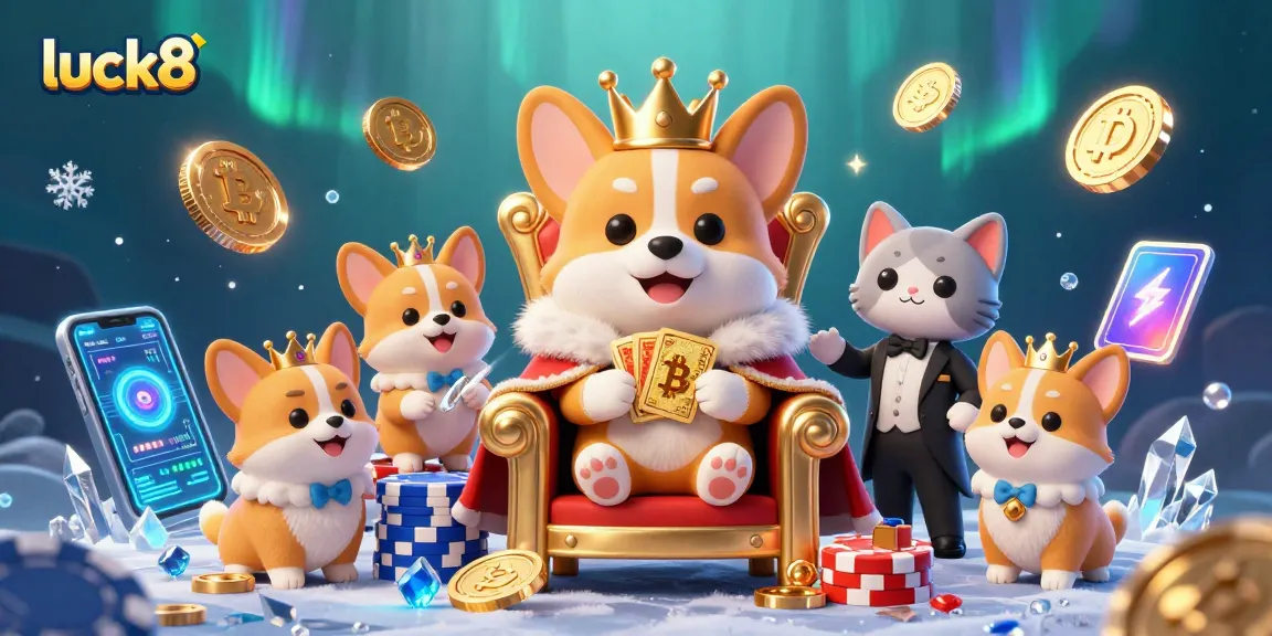 Engage in exciting gameplay at luck8, featuring vibrant characters and dynamic casino elements.