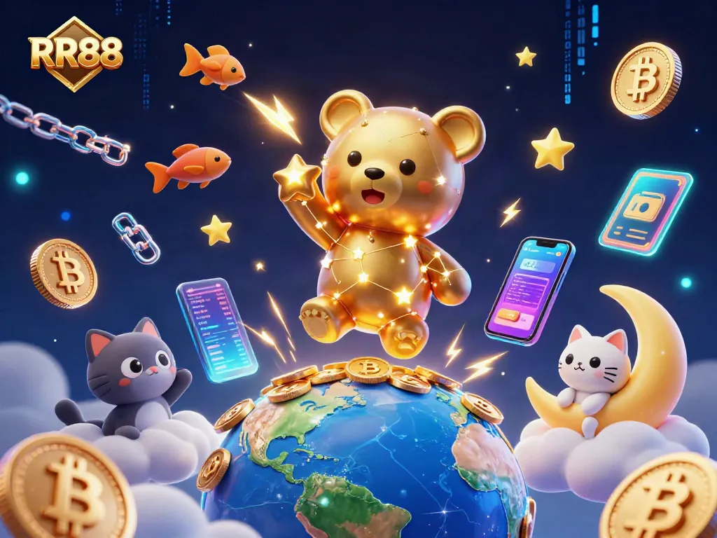 Experience thrilling gameplay at RR88 with an energetic scene featuring gold coins and vibrant digital elements.