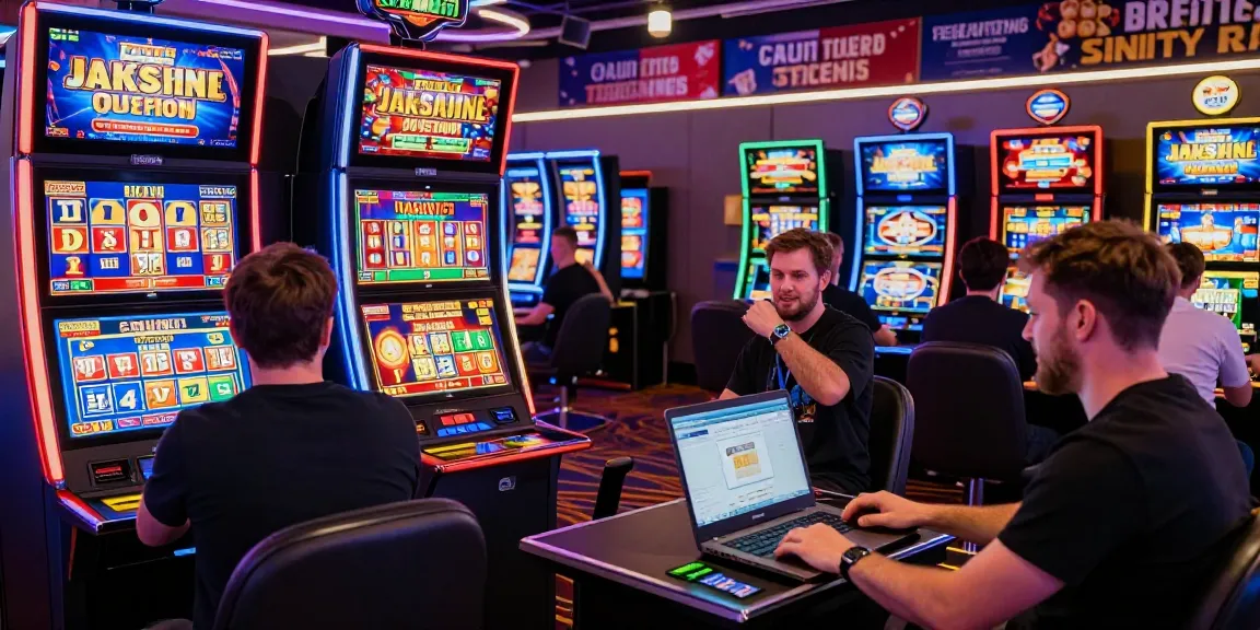 Engaged players at credit card casinos UK enjoying vibrant gameplay and attractive bonuses.