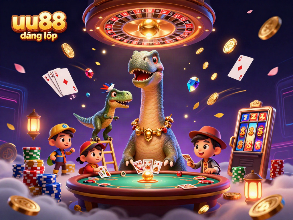 Spin the roulette and win with uu88 đăng nhập at a vibrant casino scene filled with action.