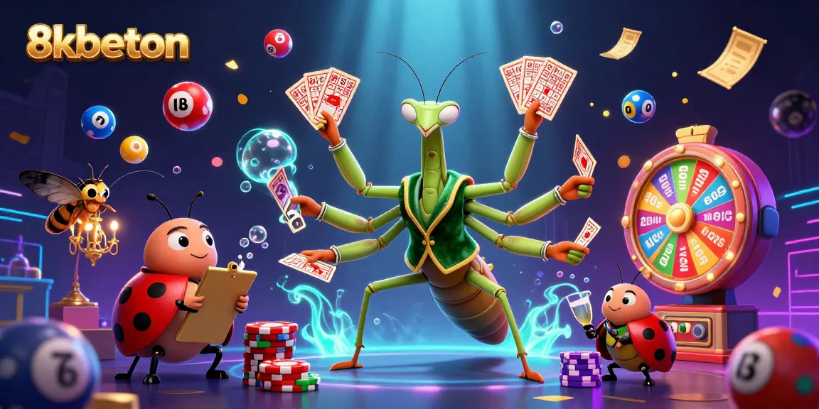 Experience thrilling gameplay at 8kbeton with vibrant casino elements and dynamic characters.