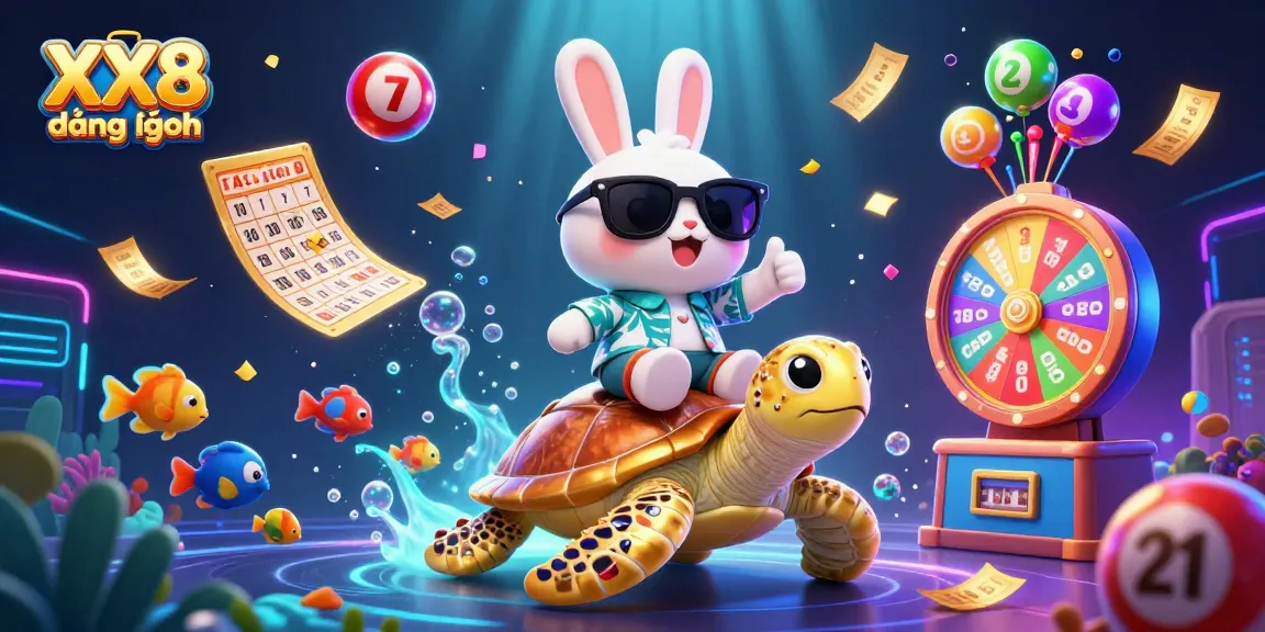 Play to win with XX8 đăng nhập in this vibrant 3D cartoon illustration of gaming excitement!