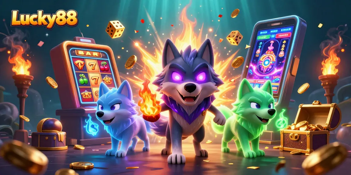 Engage with Lucky88 and enjoy a thrilling jackpot experience in this vibrant casino scene.